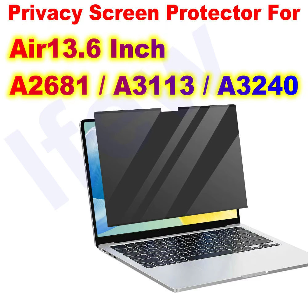 Anti Spy Privacy Screen for Macbook Monitor Privacy Screen Protector for Macbook Pro 14 M5 2025 Air 13.6 Inch M4 Screen Filter