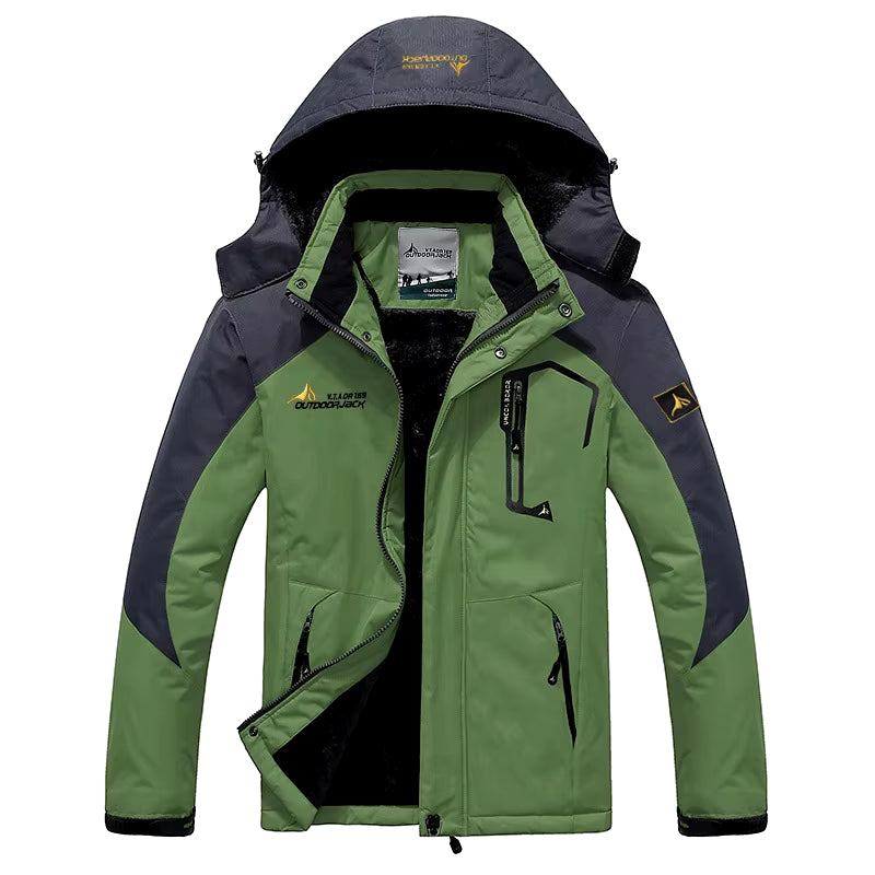 Winter Ski Suit for Men Waterproof Keep Warm Snow Fleece Jacket Pants Windproof Outdoor Mountain Snowboard Wear Set Ski Outfit