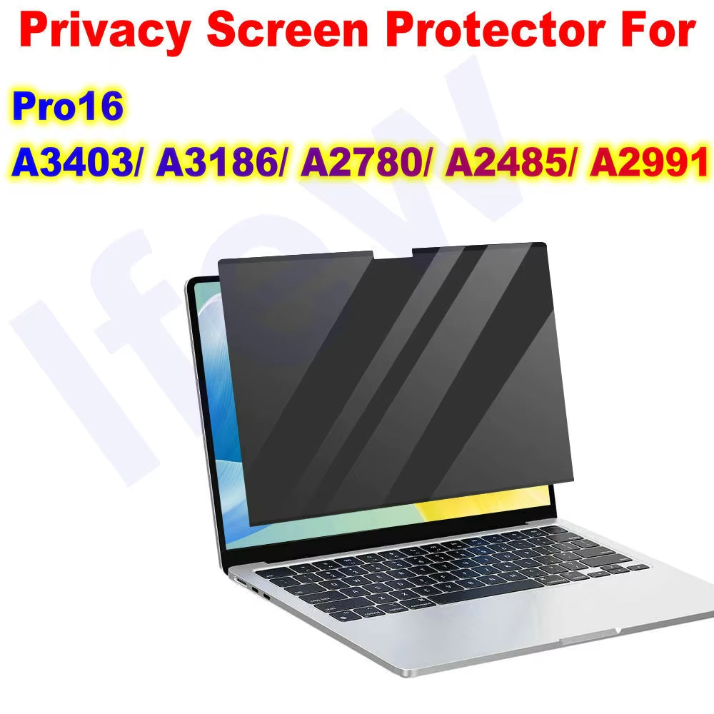 Anti Spy Privacy Screen for Macbook Monitor Privacy Screen Protector for Macbook Pro 14 M5 2025 Air 13.6 Inch M4 Screen Filter