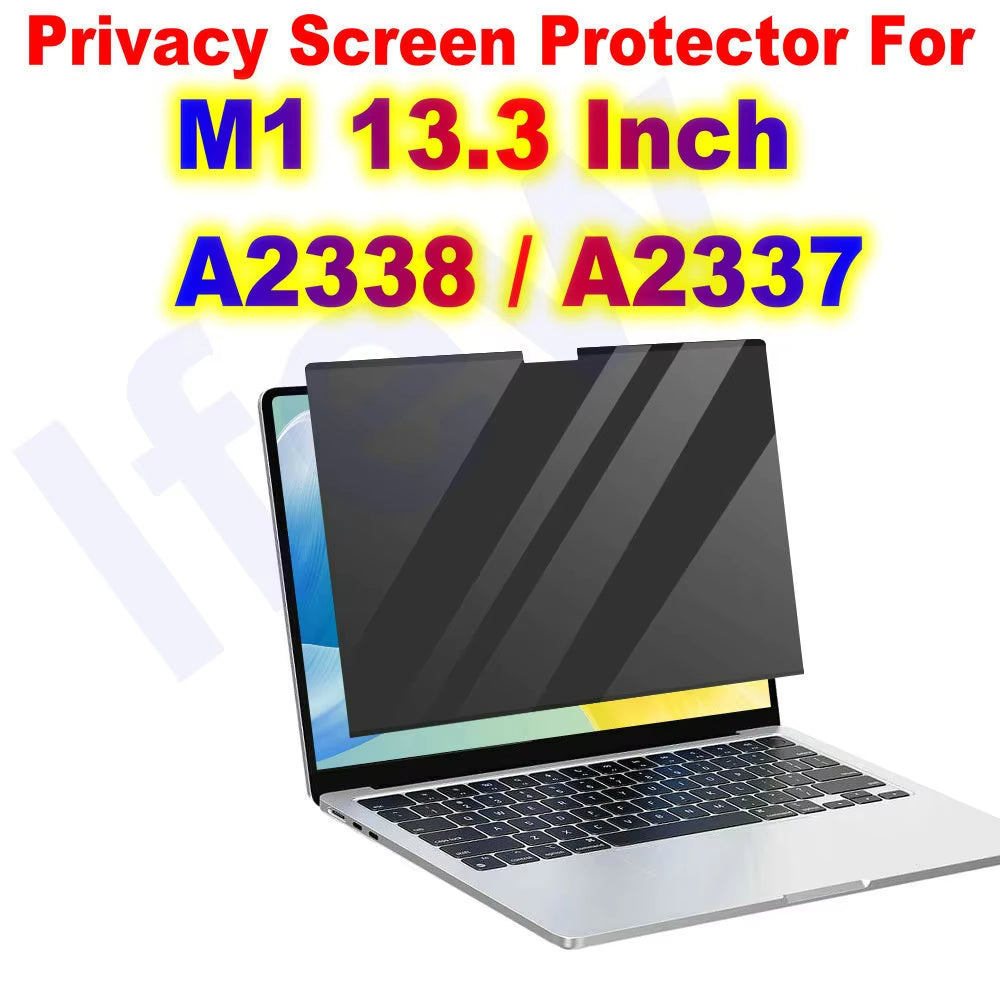 Anti Spy Privacy Screen for Macbook Monitor Privacy Screen Protector for Macbook Pro 14 M5 2025 Air 13.6 Inch M4 Screen Filter