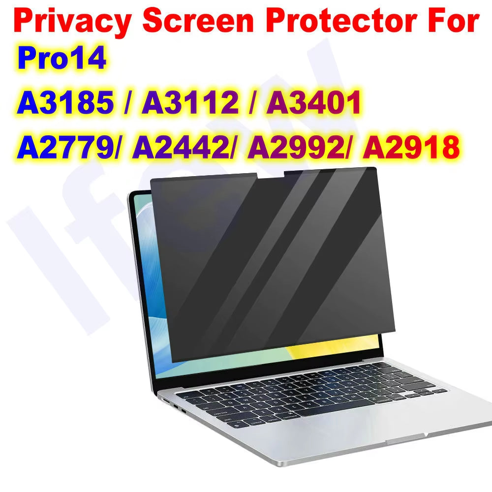 Anti Spy Privacy Screen for Macbook Monitor Privacy Screen Protector for Macbook Pro 14 M5 2025 Air 13.6 Inch M4 Screen Filter