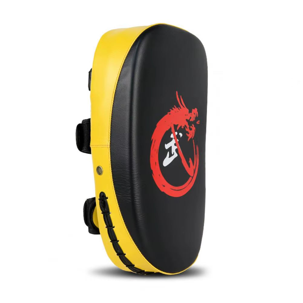 Boxing Target Faux Leather Kickboxing Thai Boxing Pad Training Cushion Thickened MMA Kicking Sanda Training Pad for Boxing Gym